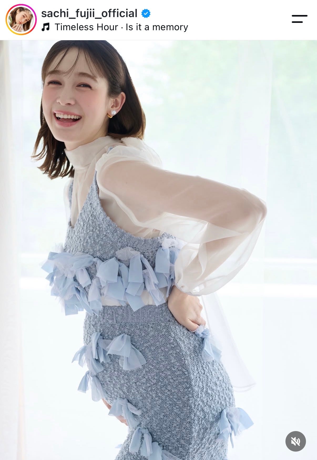 藤井サチInstagramより