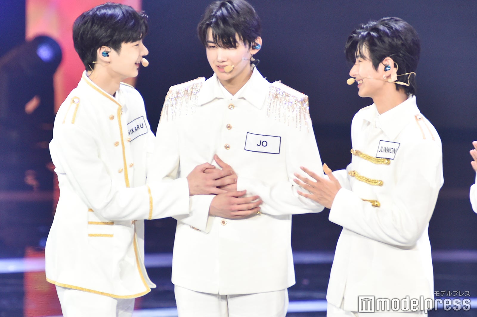 HIKARU、JO、JUNWON （C）モデルプレス