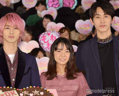 上白石萌音、杉野遥亮とのキスシーンで苦戦 横浜流星は“ハイブリッド壁ドン”生み出す<L・DK>