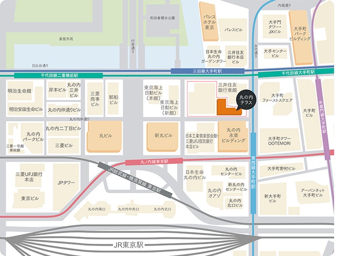 丸の内テラス／画像提供：三菱地所