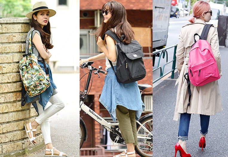 大人コーデにプラス！今どき「リュック」でゆる可愛い私に！