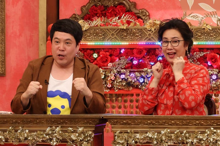 タカ、名取裕子(C)フジテレビ