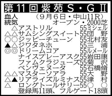 【紫苑S展望】樫2着のドリームコアが再出発 ノームコアとの母子制覇で秋華賞へ弾みつける