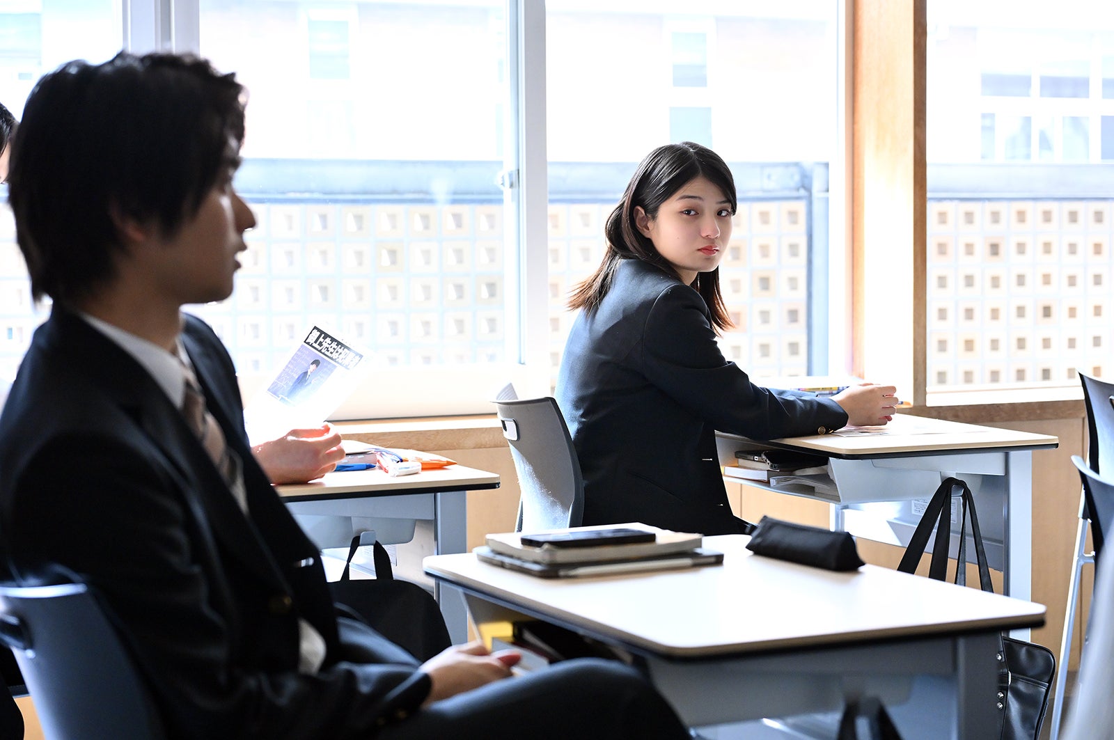 蒔田彩珠「御上先生」第1話（C）TBS