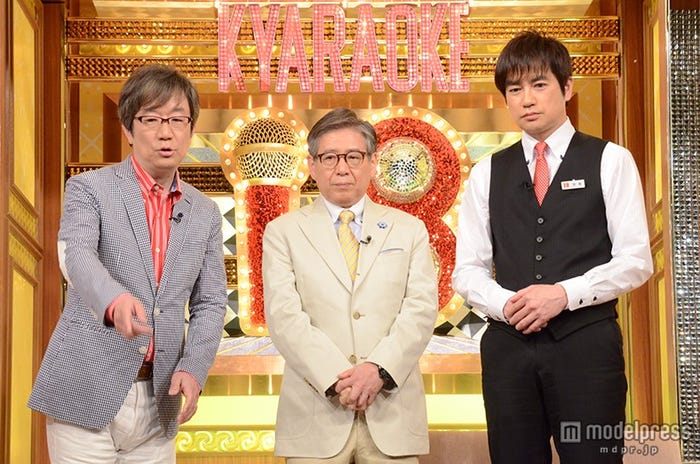 初回収録の様子(左から)木原実、森田正光、羽鳥慎一アナウンサー(C)日本テレビ