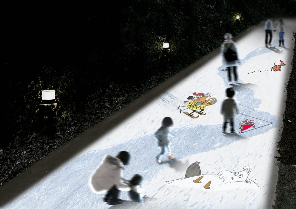 あいまいなものの道／画像提供：ムーミン物語