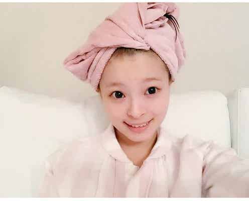 きゃりーぱみゅぱみゅの湯上がりショットに反響 「お肌ピチピチ」「めっちゃかわいい」