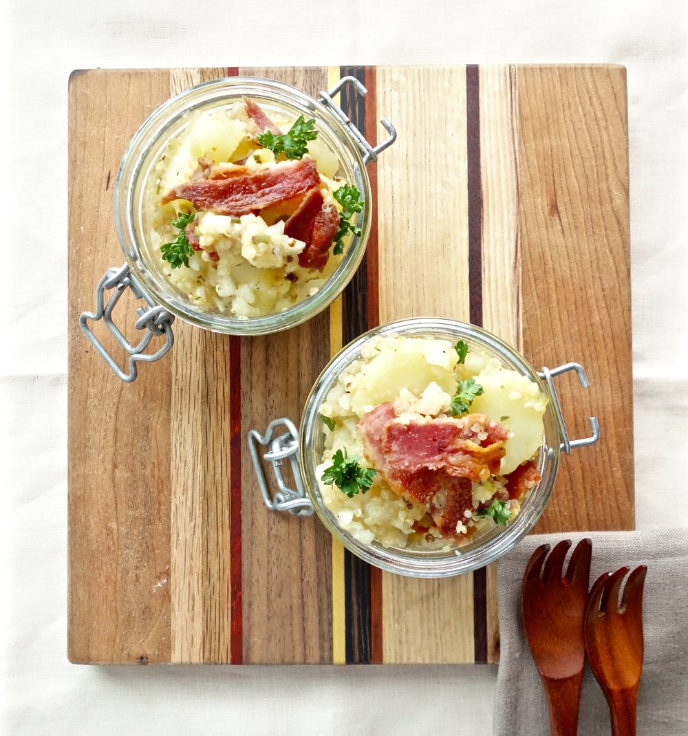 ドイツ風キヌアのポテトサラダ