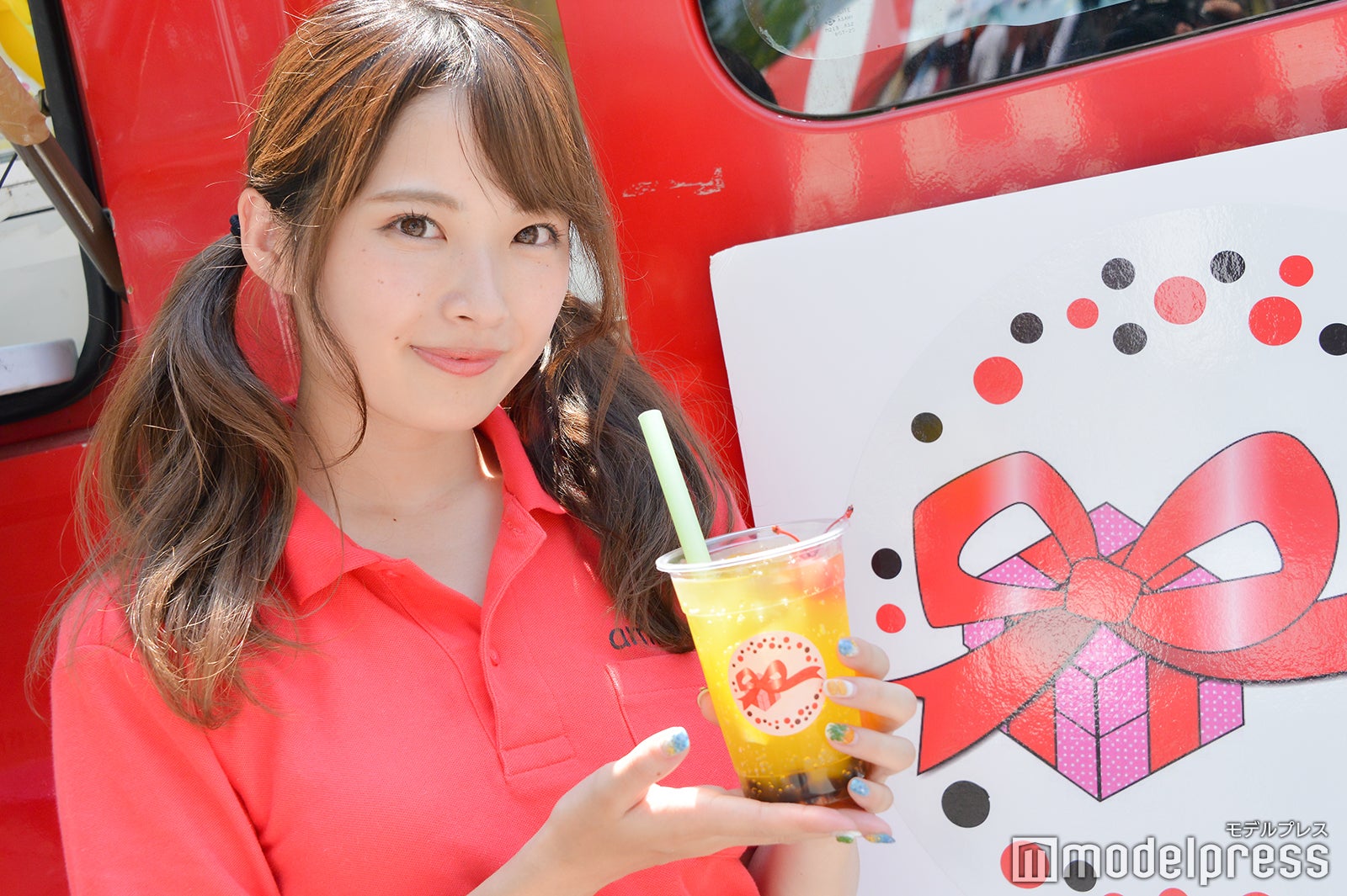 モデルプレスの取材に応じたami （C）モデルプレス