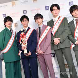 「MR OF MR CAMPUS CONTEST 2023 supported by メンズリゼ」受賞者 （C）モデルプレス