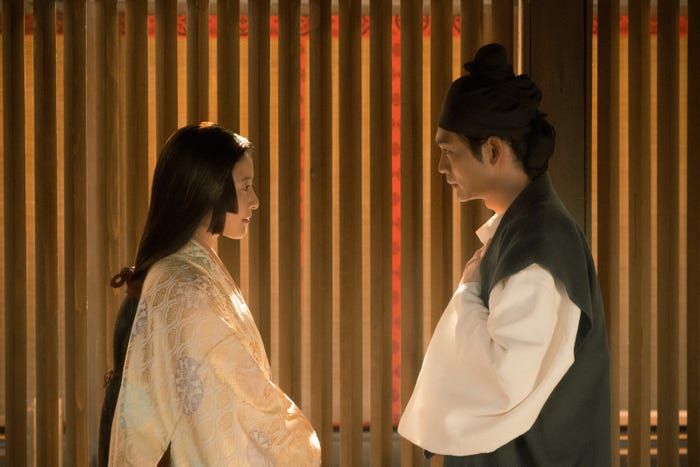 吉高由里子、松下洸平「光る君へ」第23話(C)NHK