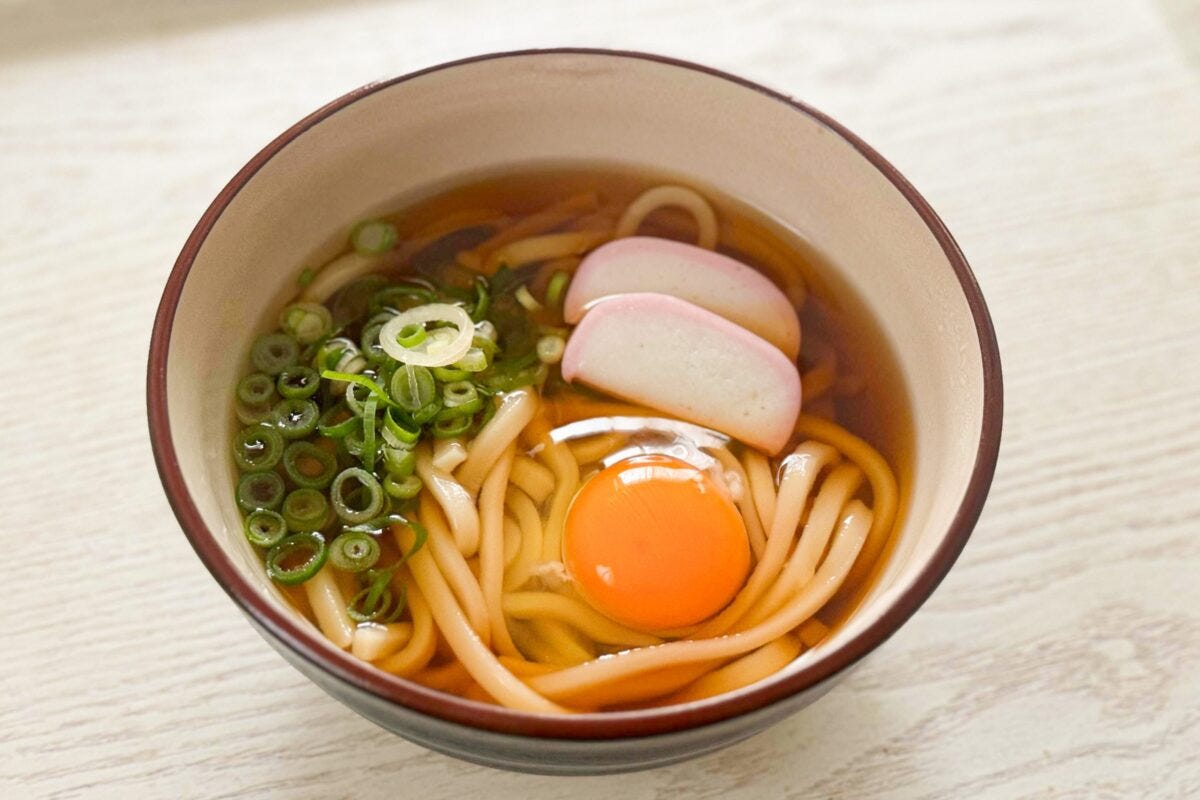 月見うどん