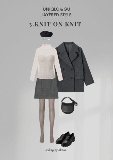 GU　ユニクロ　Knit