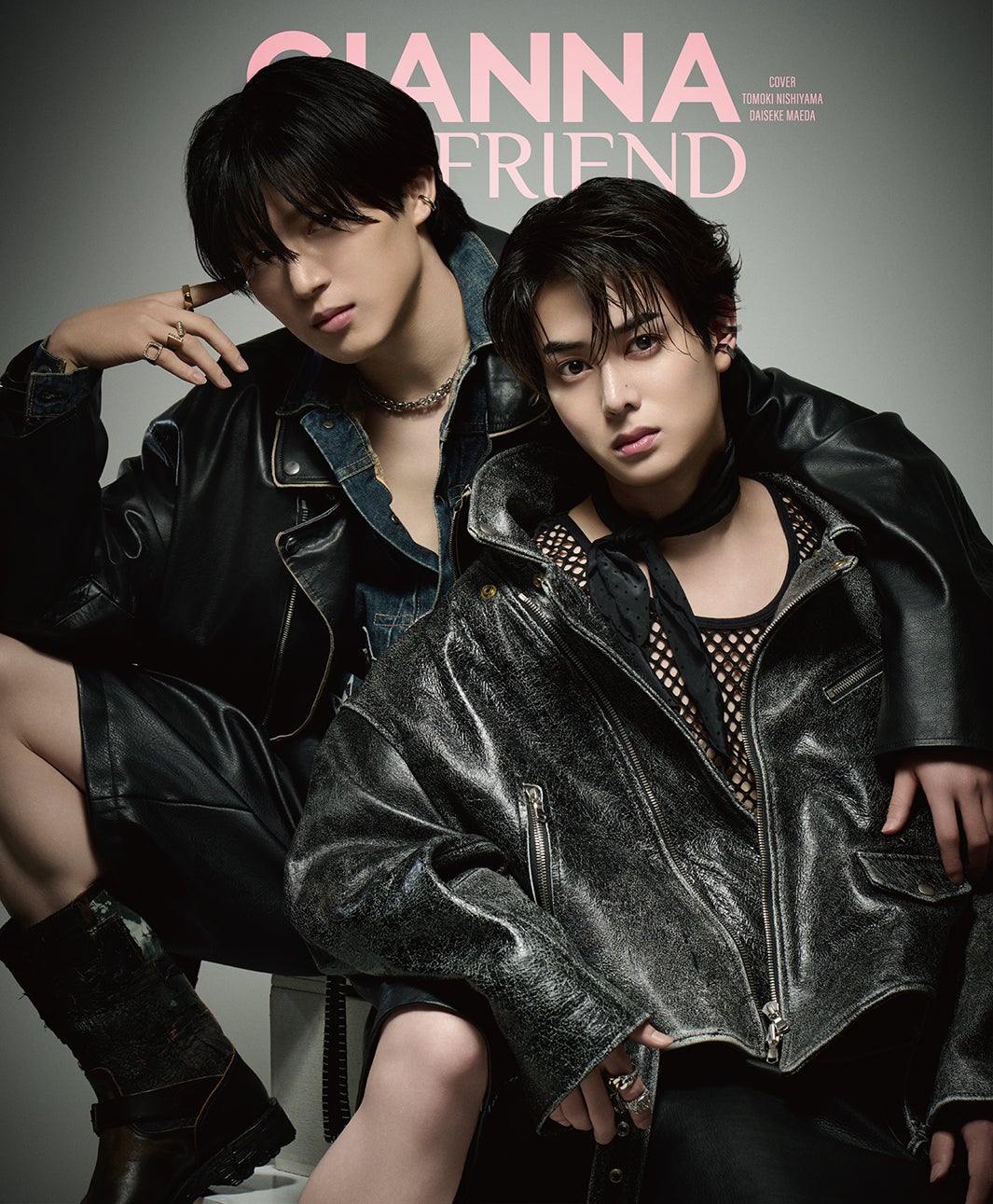 「タイプロ」西山智樹＆前田大輔、ファッション誌初登場でW表紙「GIANNA BOYFRIEND」登場
