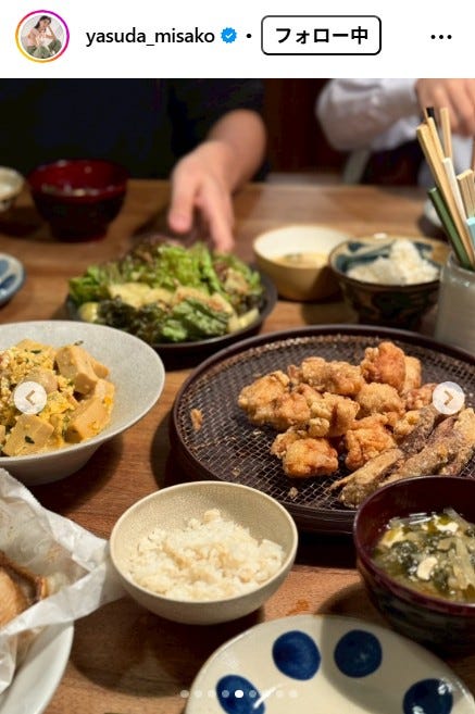 安田美沙子Instagramより