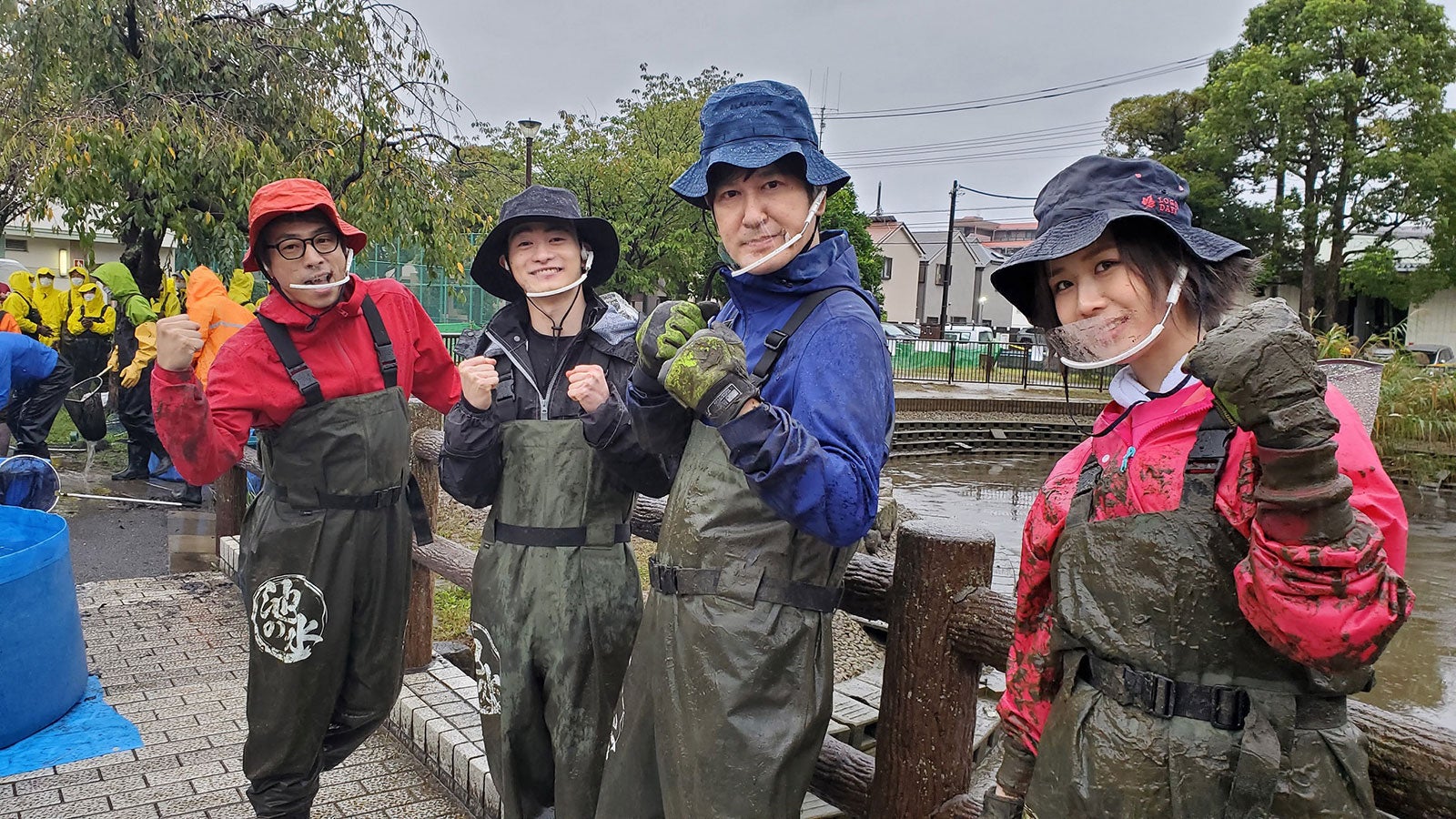 田村淳、森永悠希、田中直樹、大家志津香（C）テレビ東京