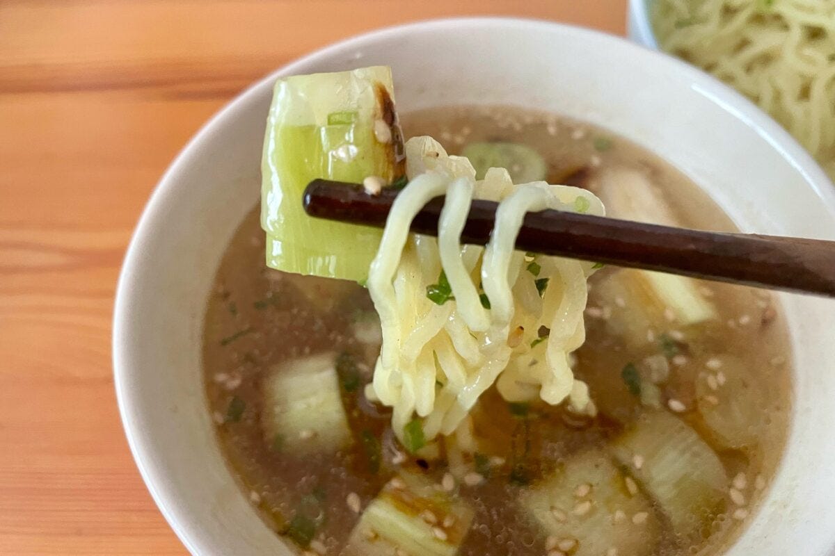 ごまネギつけ麺