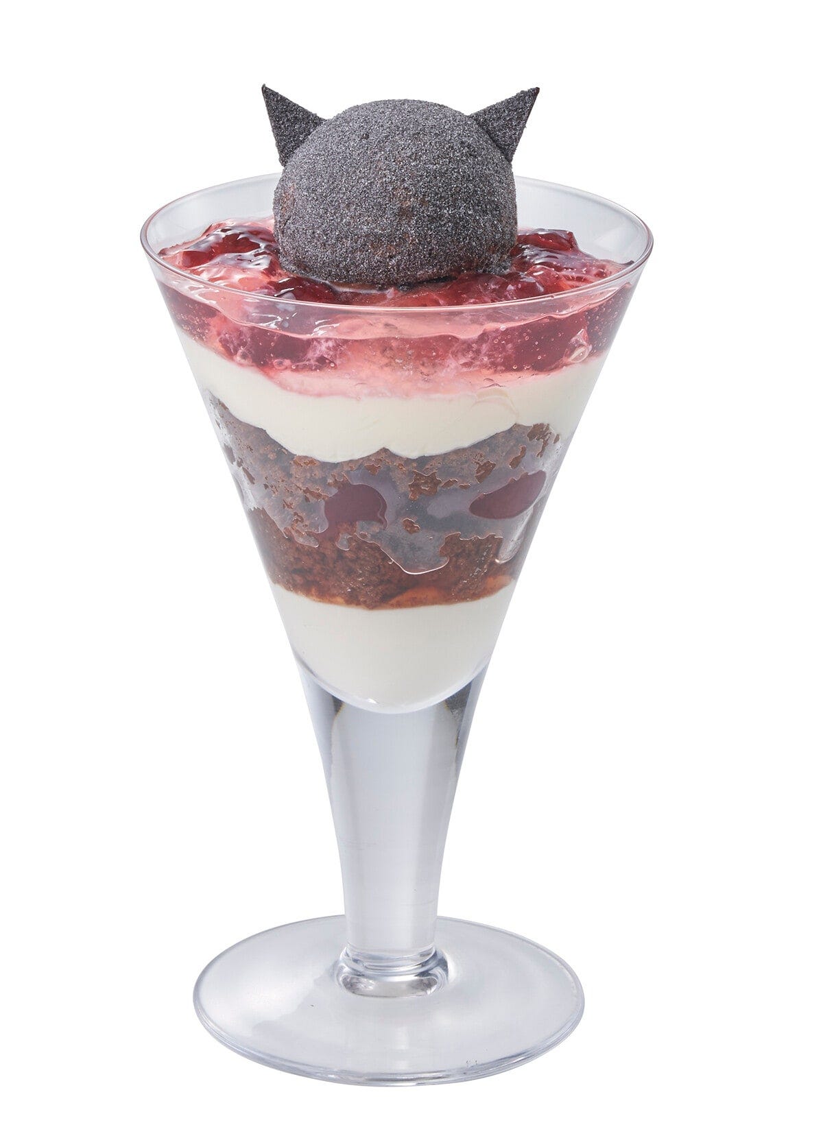 パーフェクトネコ型ロボット・ソーニャのパフェ ～マスカルポーネ＆ダークチェリー～