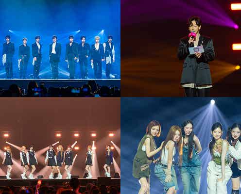 ZEROBASEONEがトリ ME:Iが「PICK ME」披露、KiiiKiii&CRAVITYがカバーステージ【KCON JAPAN 2025/Mカウントダウン3日目セットリスト】