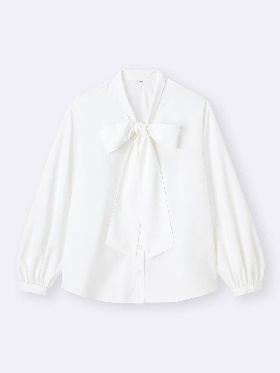 ボウタイブラウス／01