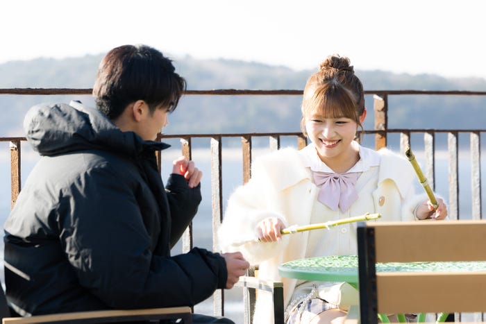 さとる、のあ「今日、好きになりました。卒業編2025inソウル」最終話(C)AbemaTV, Inc.