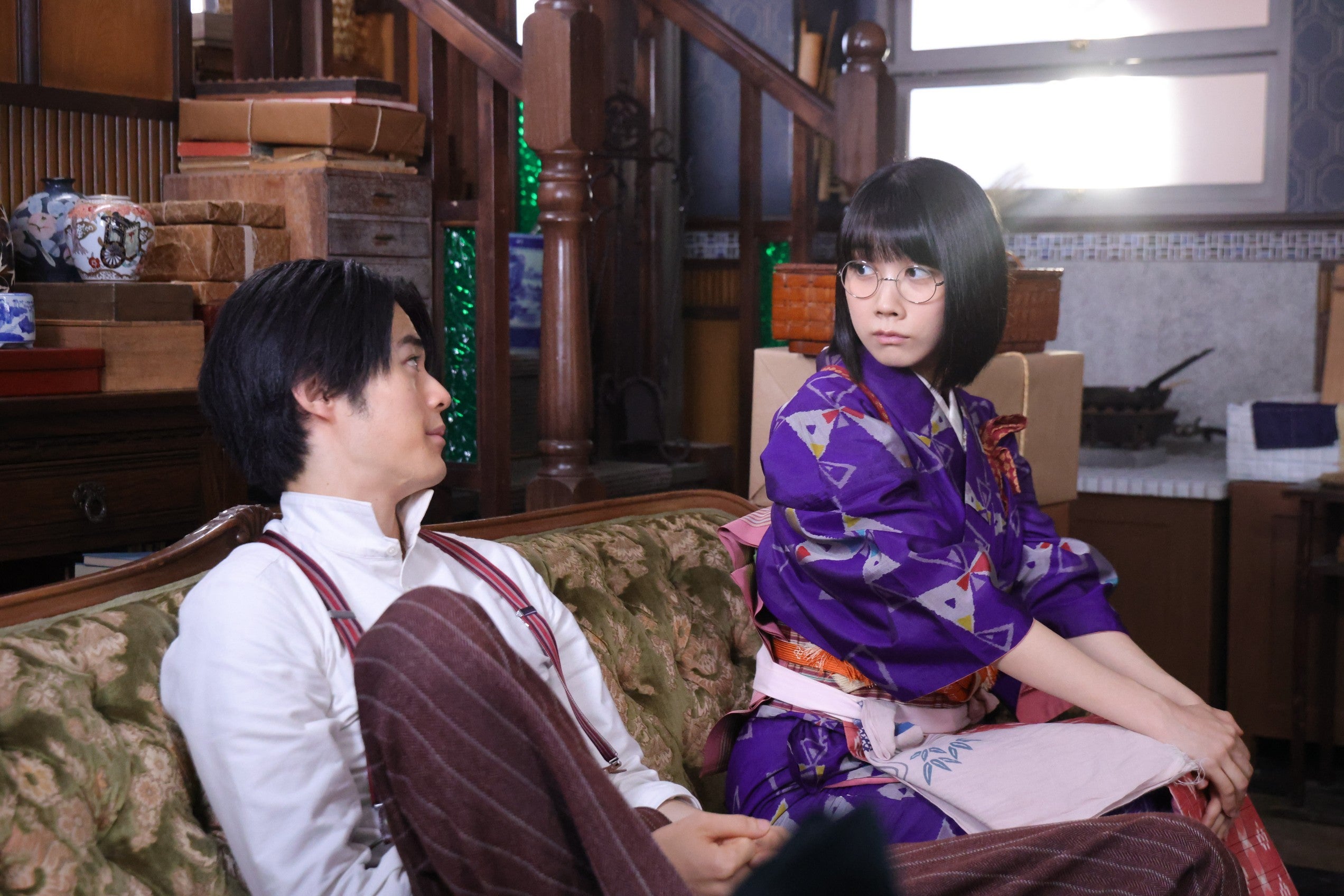 鈴鹿央士、松本穂香「嘘解きレトリック」第3話（C）フジテレビ