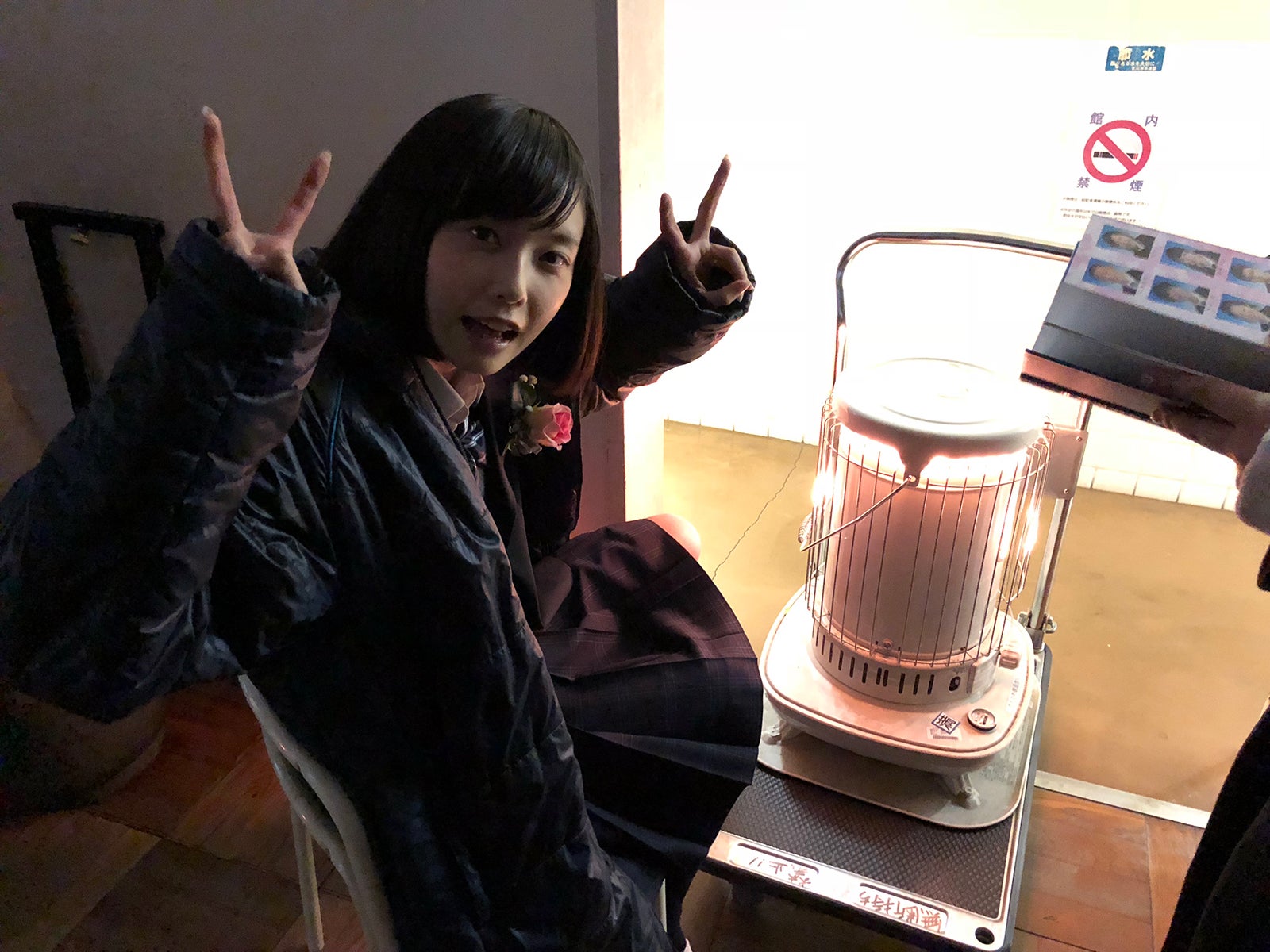 加藤小夏／『痛快TV スカッとジャパン』オフショット （提供写真）