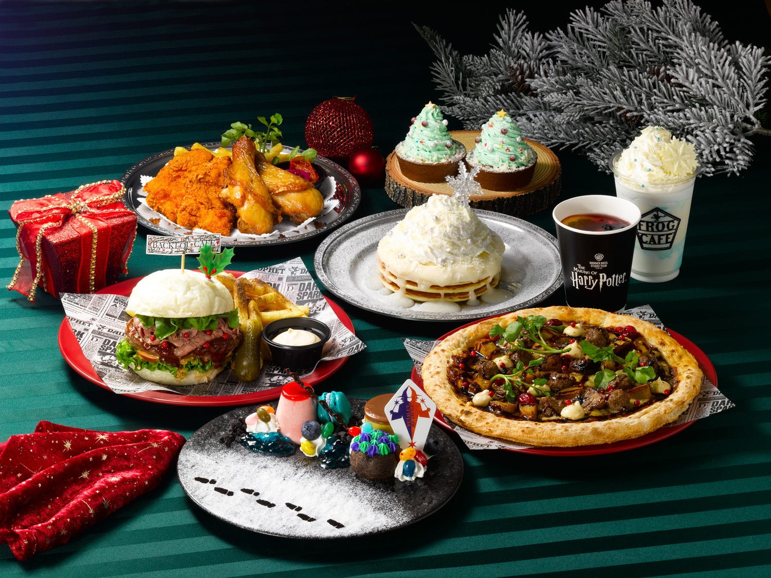スタジオツアー東京、クリスマス企画「ホグワーツ・イン・ザ・スノー」限定メニュー公開