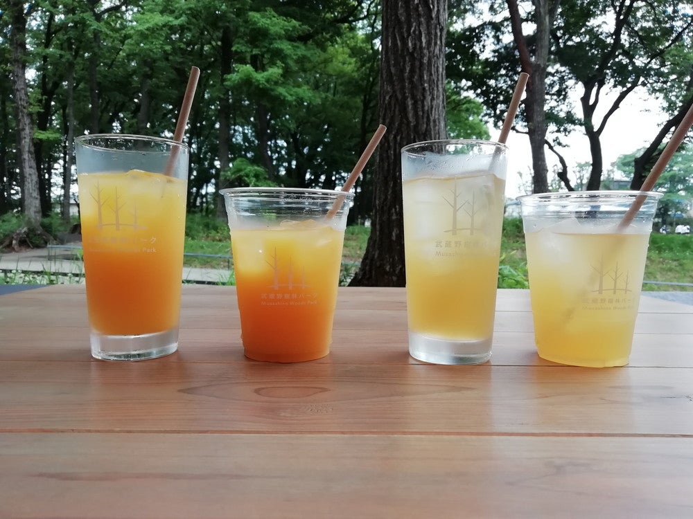 ソフトドリンク（オレンジ・アップル）（提供画像）