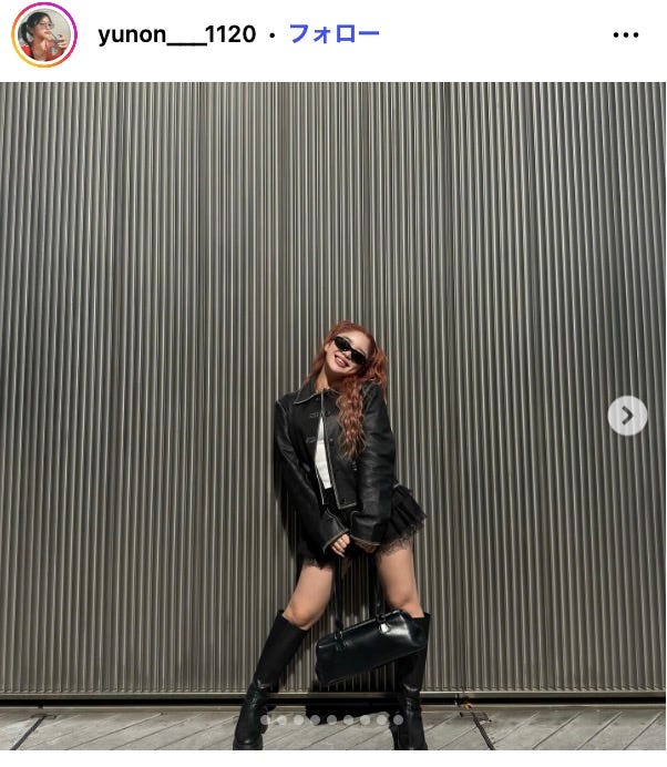 中島結音Instagramより