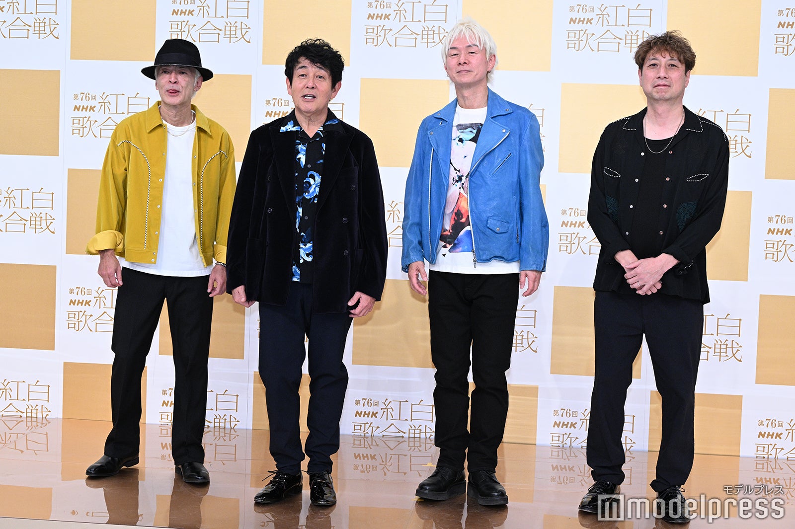 角野秀行、前田亘輝、春畑道哉、松本玲二／TUBE（C）モデルプレス