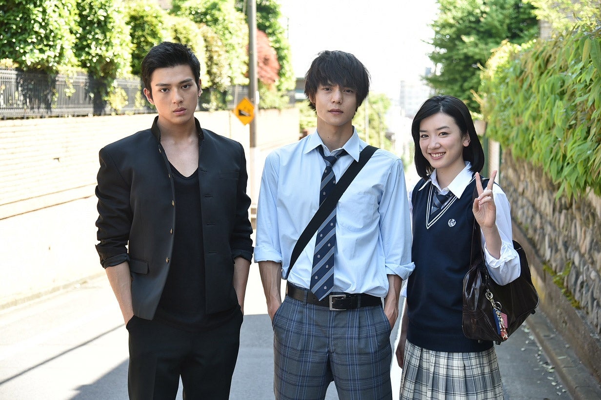 （左から）新田真剣佑、窪田正孝、永野芽郁 （画像提供：関西テレビ）