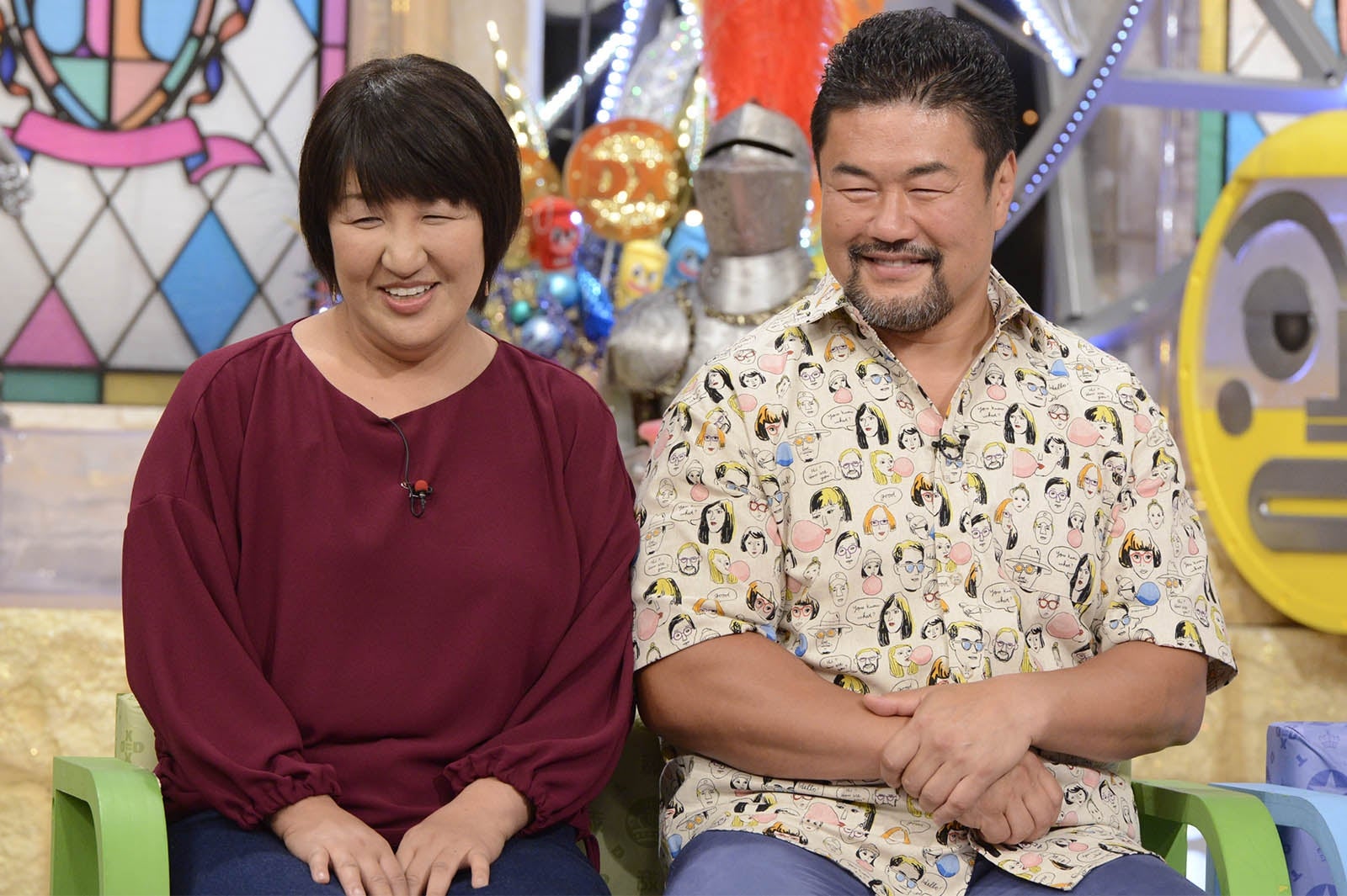 北斗晶＆佐々木健介夫妻（写真提供：読売テレビ）