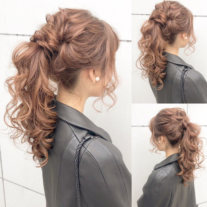 お呼ばれ や パーティ だからこそできる髪型 ヘアアレンジ大特集 モデルプレス