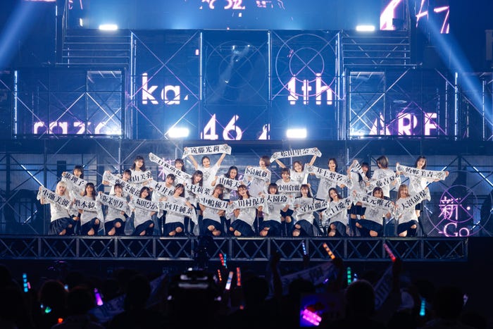 櫻坂46「4th ARENA TOUR 2024 新・櫻前線 -Go on back?- IN 東京ドーム」撮影:上山陽介