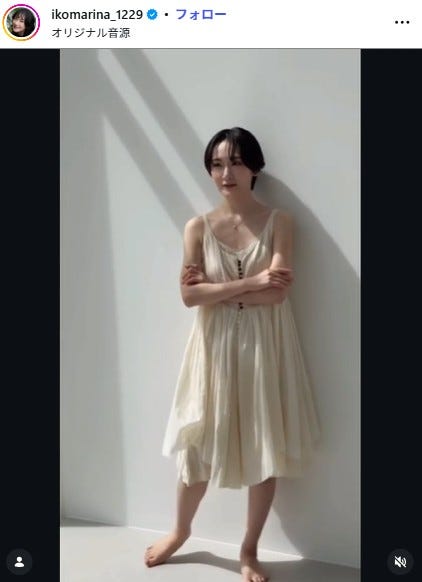 生駒里奈Instagramより