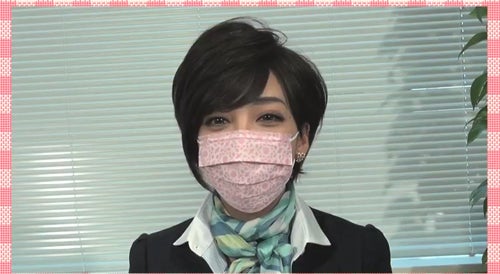 滝川クリステル風メイク完成