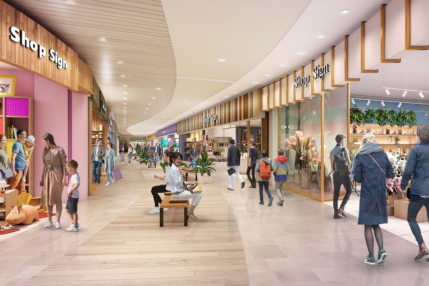 三井ショッピングパーク ららぽーと門真（1階）／画像提供：三井不動産