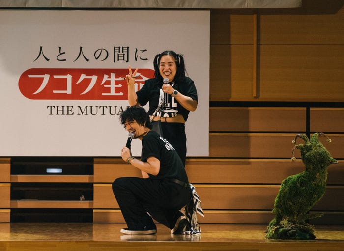 「cinema bird in 愛媛・西予」出演者トーク(提供写真)