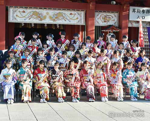 荻野由佳・北川綾巴らAKB48グループ過去最多45人が成人 艶やか晴れ着姿<写真特集>