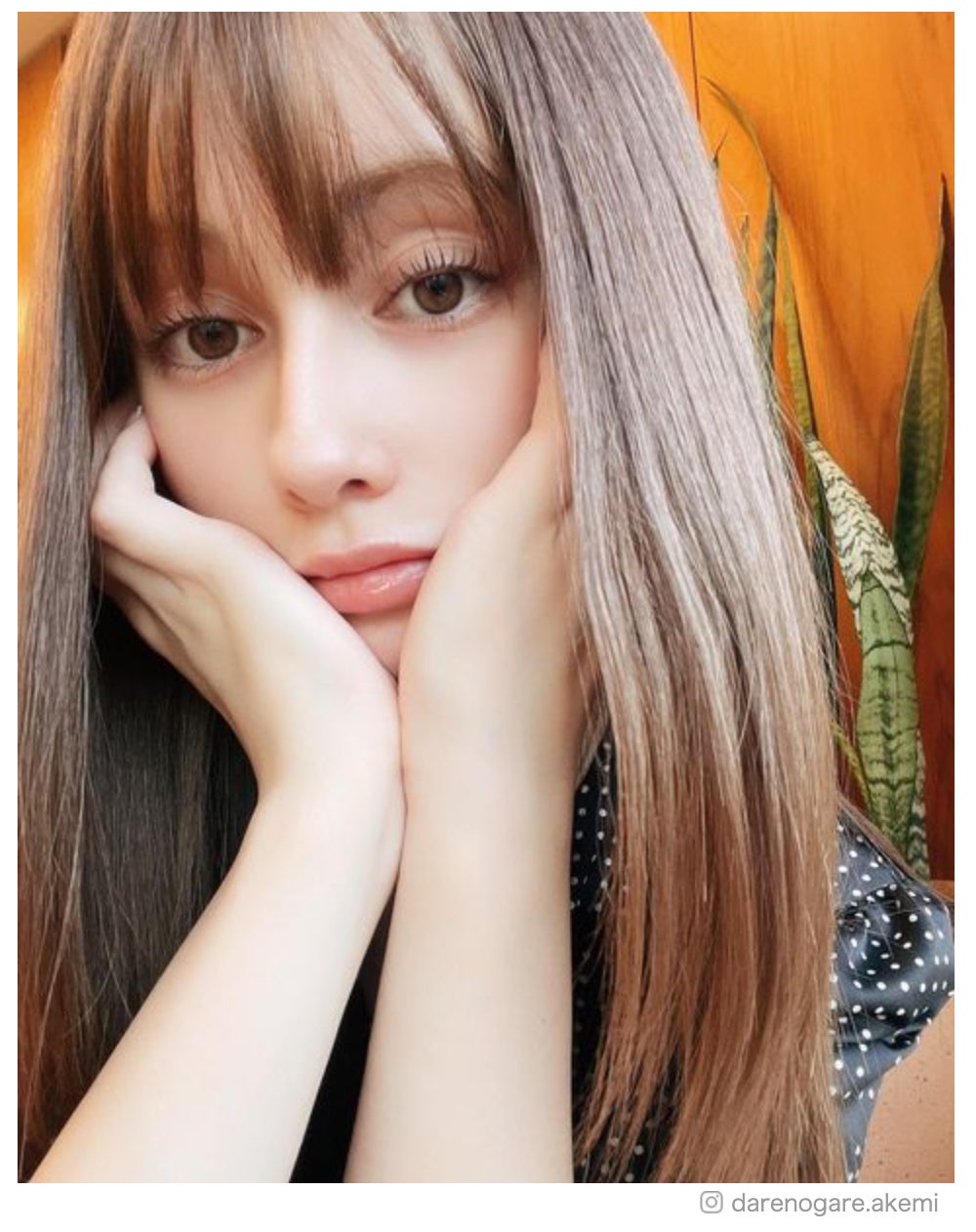 ダレノガレ明美、前髪カットで大胆イメチェン「お人形さんみたい」と反響