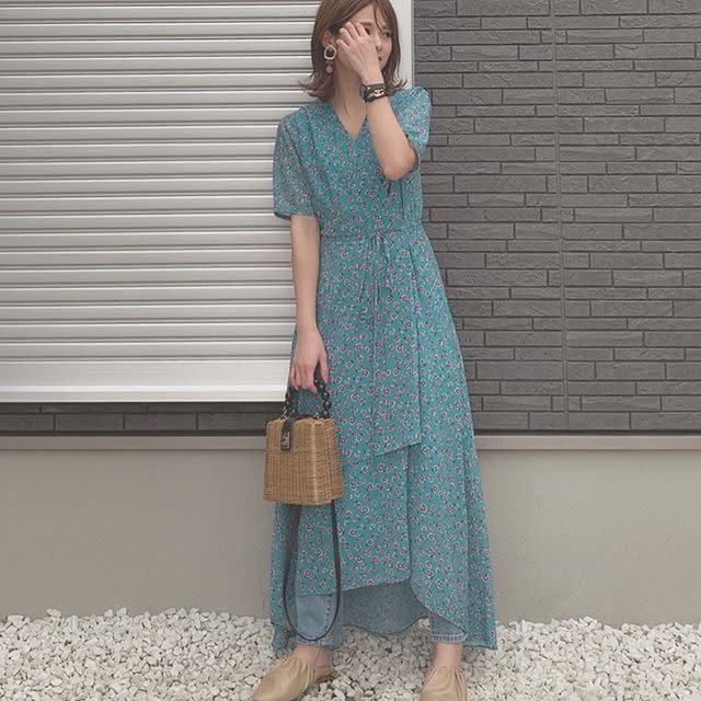 19年春夏のトレンド おしゃれなマキシワンピース17選 モデルプレス