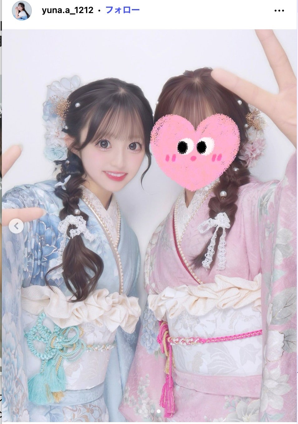 秋山由奈Instagramより