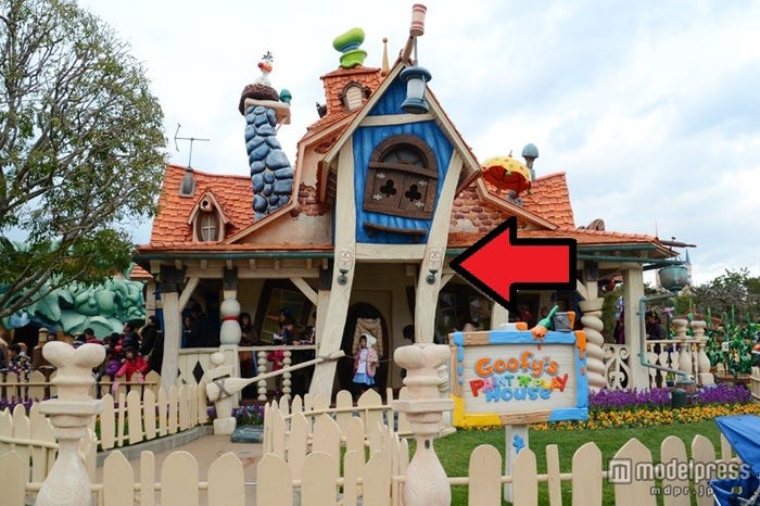 家に付いているランプ