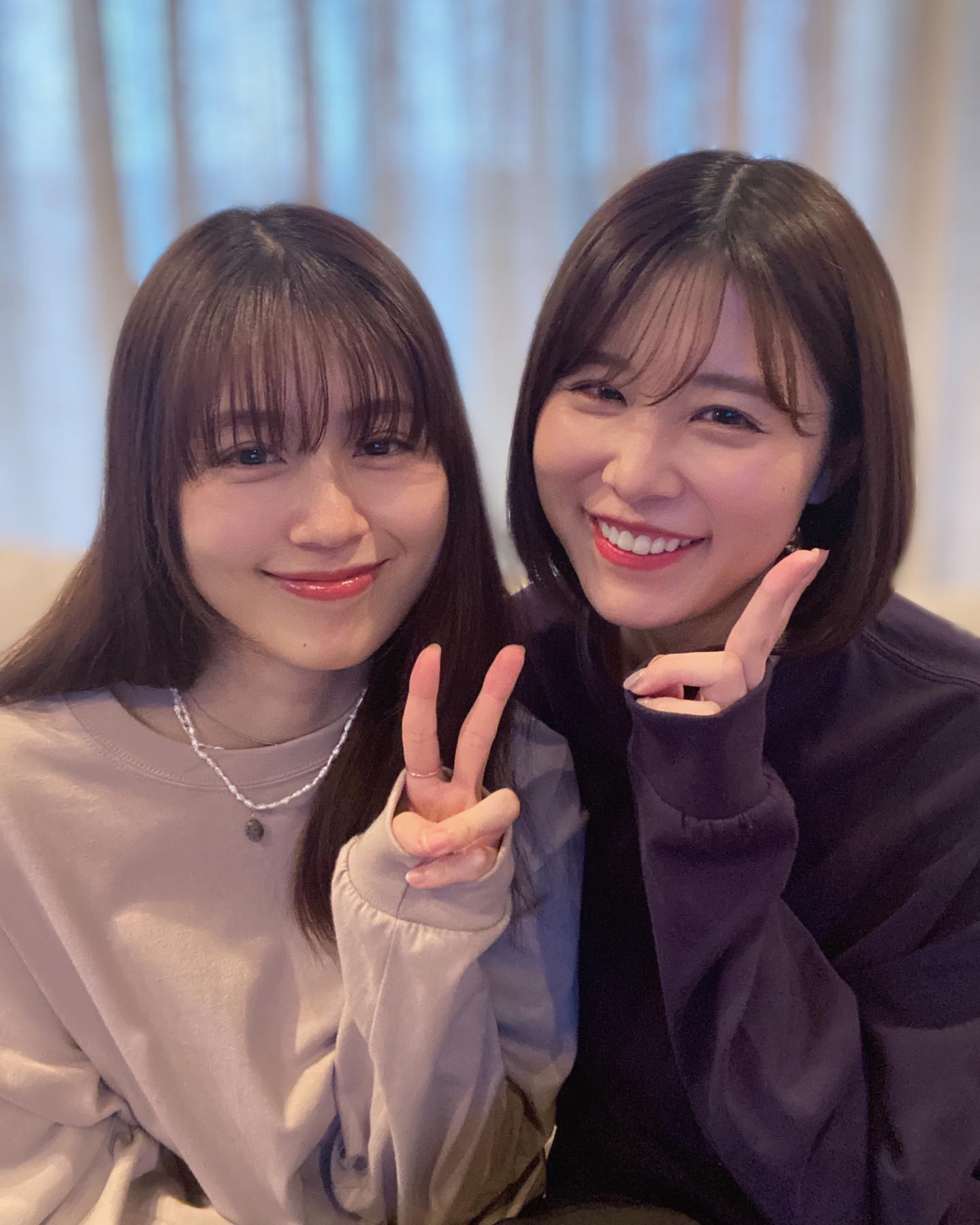 有村架純、有村藍里／有村藍里公式Instagramより