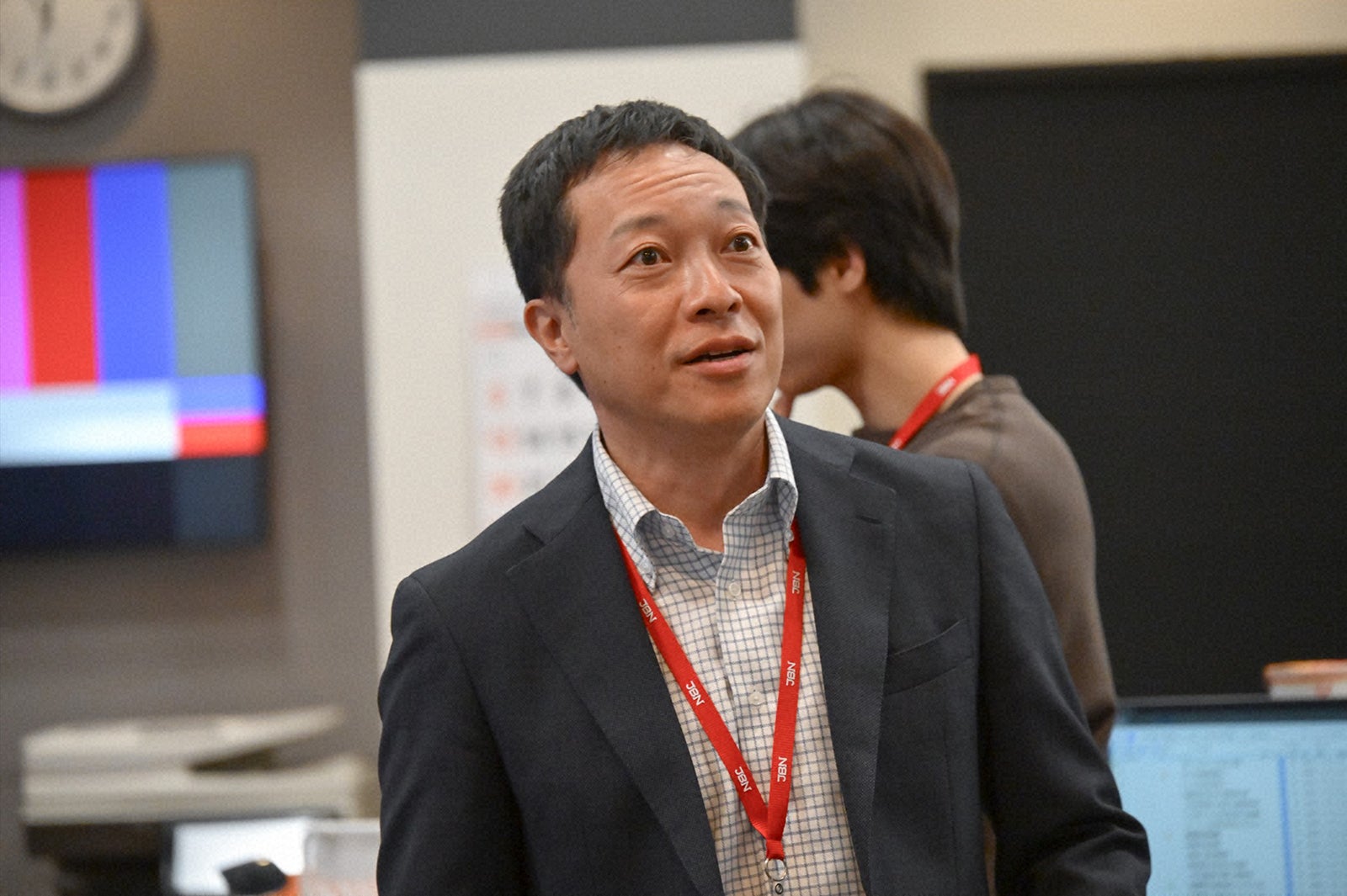 音尾琢真「キャスター」第3話（C）TBS