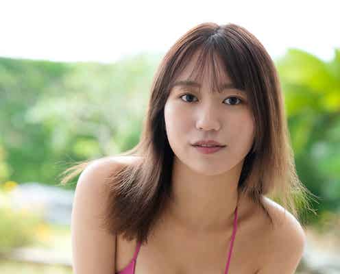 「今日好き」で話題の現役女子高生・くろがねさら、美谷間強調のセクシーカットにドキッ