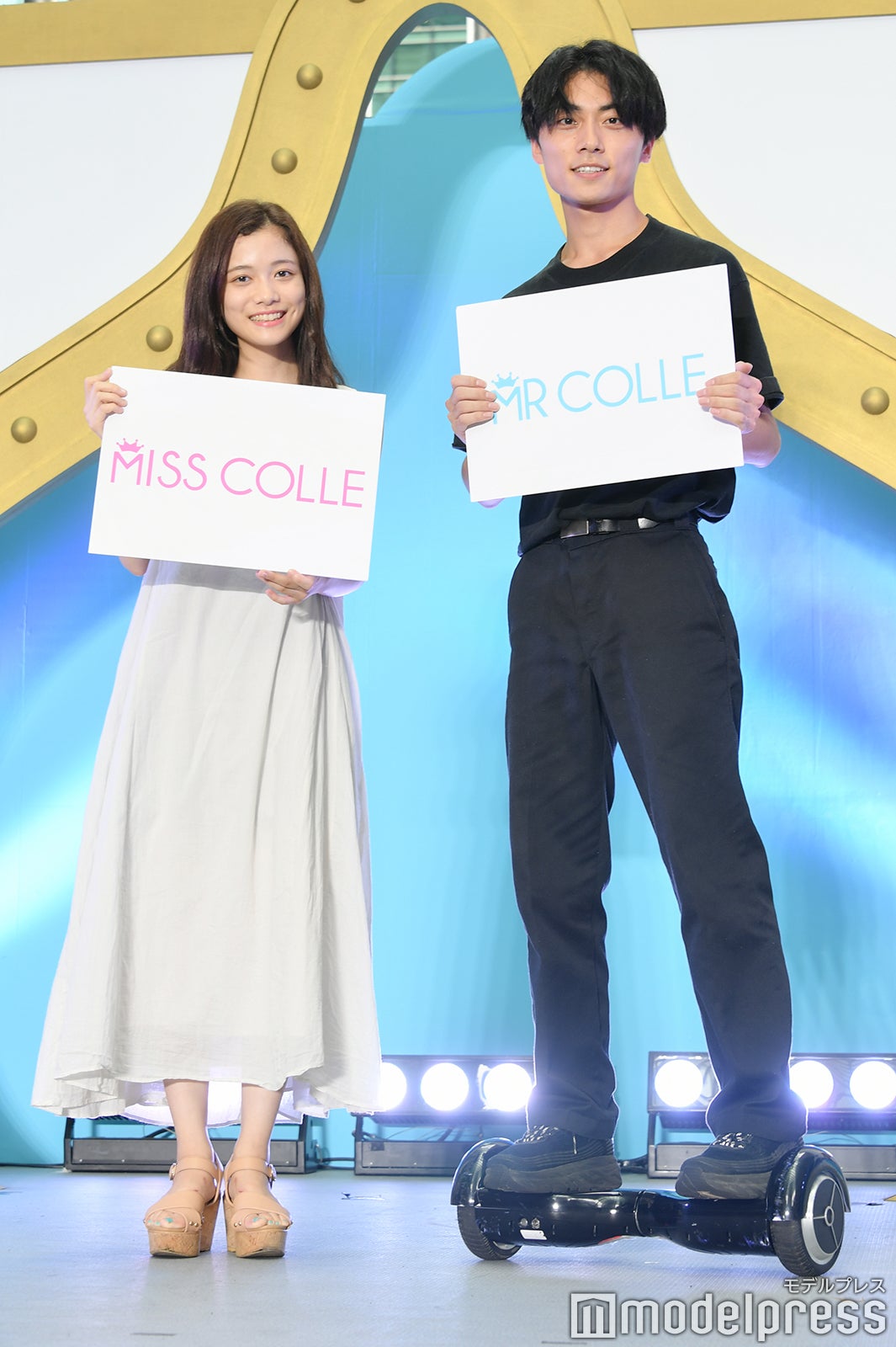 （左から）上田彩瑛さん、浅井匠さん （C）モデルプレス