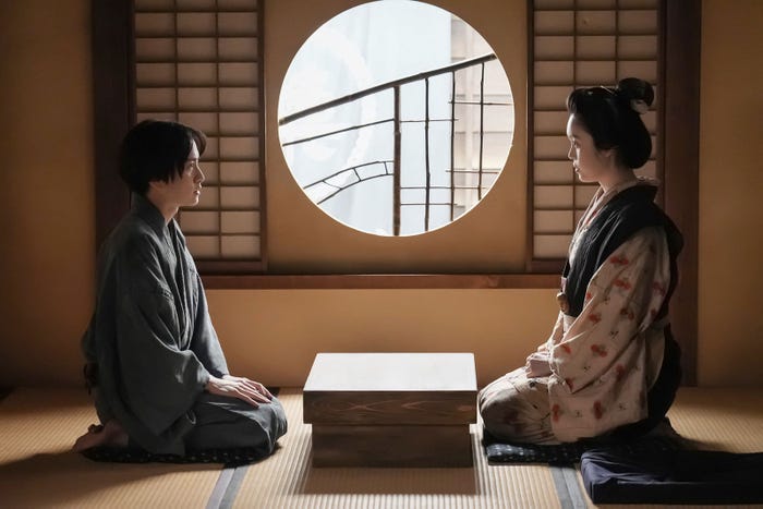 板垣李光人、高石あかり「ばけばけ」第30話(C)NHK