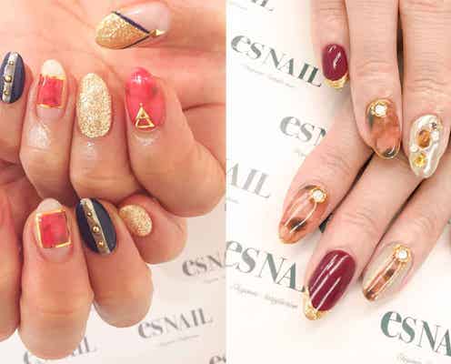 今年はどのデザインにする?秋に人気の“べっ甲ネイル”で大人レディになろう